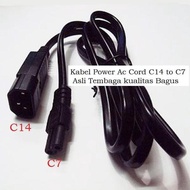 Ac Cord C14 to C7 Power Cable, Original copper and heat resistant cable