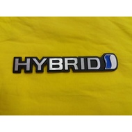 Hybrid side body emblem