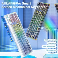 AULA F98 99KEY / F98 PRO 95KEY MECHANICAL WIRELESS GAMING KEYBOARD 3IN1,HOT-SWAPPBLE SWITCHES,RGB EF