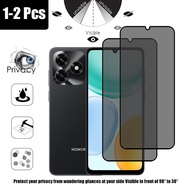 1-2 Pcs Honor X5c Anti-peeping Tempered Glass Privacy Screen Protector For Honor X9d X7d X7C X6c X6b