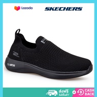 Skechers_สเก็ตเชอร์ส รองเท้า ผู้หญิง GOwalk 6 Shoes - 124502-BKPK