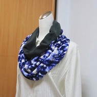醞染~多造型保暖圍脖 短圍巾 頸套 兩面皆可使用