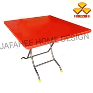 JHD 3V-2B 3X3 Plastic Foldable Table / Meja Makan Lipat