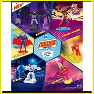 ☂ ☫ ◎ 2019 Jollibee Justice League  kiddie meal Superman Batman Wonder Woman sealed