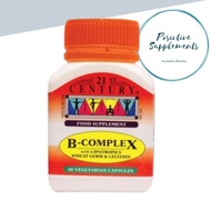 21ST CENTURY B COMPLEX WITH LIPOTROPIC WHEAT GERM & LECITHIN 30s
