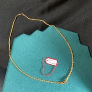 Ongpin Mnl Gold Necklace Pawnable 10k US Gold Rope Necklace For Men And Women Stainless Steel Materi