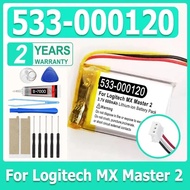 600mAh 533-000120 Replacement Battery For Logitech MX Master 2 3 2s MX Anywhere 2 2S MX ERGO M-RO052