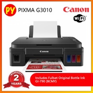 Canon PIXMA G3010 All-In-One (WiFi) G-3010 Ink Tank Printer with full set original GI 790 ink