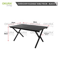 OKURA Foldable Camping Table Camp Table Camping Folding Table Ultralight Carry Bag Meja Camping 露营桌子