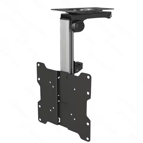 RV Folding Bracket 17-37 Inch TV Hanger Car Monitor Ceiling Lift Stand Kitchen Dining Caravan Motorh