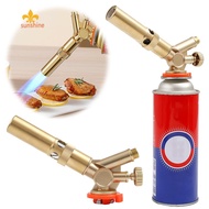 Culinary Torch Brass with Adjustable Flame Kitchen Cooking Torch Blow Torch Lighter For Sous Vide Cr