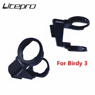 Litepro Folding Bike Front Shelf Mount Carrier Adapter 51mm Block Convenient Bracket  For Birdy3