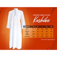 Jubah Lelaki Koshibo Umrah Haji