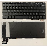 Laptop keyboard US Layout for AVITA Liber NS14A9 D283US-B20 no point with backlit Black