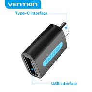 Vention USB A  Male to Type C Female Converter Type C Adapter USB 2.0 Plug Data OTG Connector Micro 