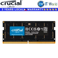 Crucial DDR5 RAM 8GB (1x8GB) 5600Mhz Unbuffered SODIMM Laptop Memory CT8G56C46S5 itw