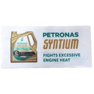 1Pcs ×Genuine Petronas Mileage Sticker for Engine Oil/Motor Oil Services