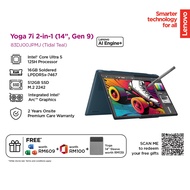 LENOVO YOGA 7 2-IN-1 14IML9 83DJ00JPMJ/CORE ULTRA 5 125H/16GB D5-7467/512GB G4/ARC/14" WUXGA OLED TO