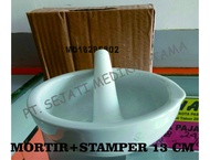 Mortir+Stamper 13 cm/Mortar/Lumpang+Alu/Mortal