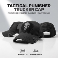 TACTICAL PUNSHER BLACK TACTICAL PREMIUM HAT Baseball Cap
