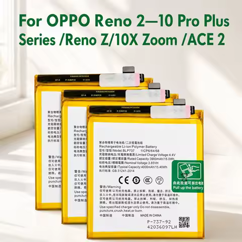 BLP705 BLP993 BLP825 BLP977 BLP981 Battery For OnePlus OPPO Reno Z/10X Zoom /ACE 2/Reno 2Z 4Z lite 5