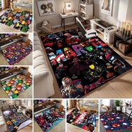 8pc Spiderman Comic Style Carpet for Kids Room Chair protection pad rug Office carpet T75