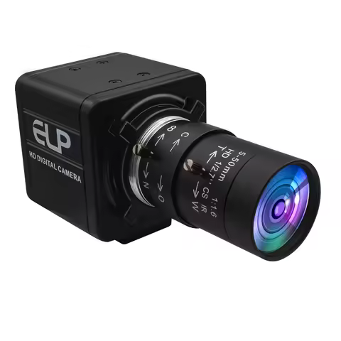 90fps 1080P Global Shutter Camera 1200P High Speed Aptina AR0234 Zoom Varifocal CS Lens USB Webcam F