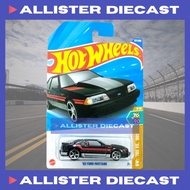 Hot Wheels 92 Ford Mustang Black Hotwheels 92 Ford Mustang Black HW 70S VS 90S Hot Wheels Ford Musta