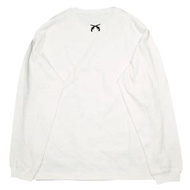 二手 roarguns 2025 秋冬 日本製造 野蠻人針織 T 卹，帶有十字槍刺繡，尺寸 25FGT-08，4 碼，白色，roar。