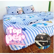 Mattress Topper 8 Inches Thick 3.5/5/6 Feet 4-Layer Fiber Body Support Hotel Grade Soft Comfortable 