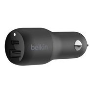 100%全新 🌟香港行貨 門市現貨🌟 Belkin BOOST↑CHARGE™ 32W USB-C PD + USB-A 車載充電器