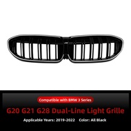 LED Lighted Grille Trim for 2019-2022 BMW 3 Series G20 G21 G28 Tri-Color