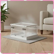 [ChiwanjicdMY] Oxygen Chamber Pet Treatment Cage Foldable Ventilated Mist Box Lightweight Animal Rec