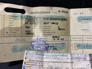 Krengkes Nomer Mesin Dan Nomer Rangka Lengkap Surat Surat Fiz R F1z R Merah Tahun 1998 Plat Gresik J