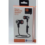 JBL e10/t180a ..stereo wireless headset bluetool