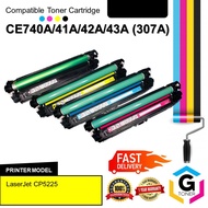 Compatible HP CE740A CE741A CE742A CE743A (307A) CMYK LaserJet Toner Cartridge