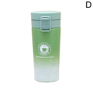380ml Stainless Steel Insulation Cup With Bounce Lid Keeping Portable Coffee Thermos Cold Cup I0A3