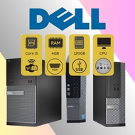 PC DELL HP LENOVO SFF/Micro Tower Core i3 - 4th Gen/4GB RAM/120GB SSD - Win10 - Microsoft Office