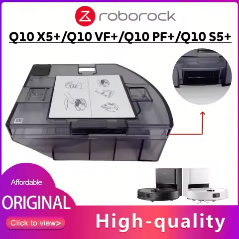 Roborock Original Q10 S5+ 2 in 1 Dustbin Water Ttank Accessory for Q10 VF+/Q10 PF+/ Q10 X5+ Dust Box