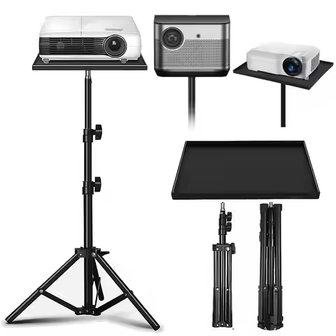 Projector Tray Stand Universal Laptop Projector Tripod Stand Telescopic Rod Live Tripod Desktop Shel