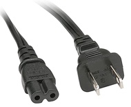 2 Prong Printer Power Cord/Printer Power Cable for Canon PIXMA MP160 And Many Different Other Model