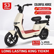 ★S3★ 800W 60km/h Ebike Adult 2 Seat Electric Bicycle elektrik Basikal elektrik orang dewasa electric