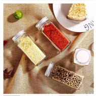 Glass TABUR KITCHEN SPICE BOTTLE / KITCHEN SPICE CONTAINER MICA SALT PEPPER CHILLI SPICE SUGAR SPICE