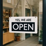 Acrylic OPEN CLOSE SIGN Open Close Sign Board – OPEN CLOSE SIGN for Office Shop Business