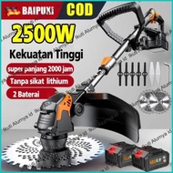 PROMO Alat potong rumput 48V/24V/12V mesin potong Rumput baterai