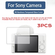 3PCS HD glass camera LCD screen protector For Sony ZV-E10 ZV-1 ZV-E10 II ZV-E1 ZV-1 II ZV-1F FX30 FX