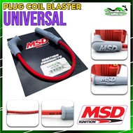 Original Japan MSD 1 SET UNIVERSAL PLUG COIL BLASTER WITH MSD IGNITION PRODUCT MODIFIED SPARK PLUG W