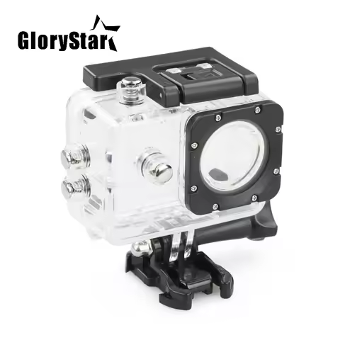 GloryStar Waterproof Action Camera Case for Sjcam SJ4000 (wifi) SJ4000+ SJ7000 SJ8000 SJ9000 EKEN H9