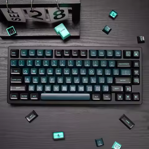 GMK Monster Keycaps 161 keys SA keycaps Double Shot ABS keycaps For MX Switches Mechanical Keyboard 