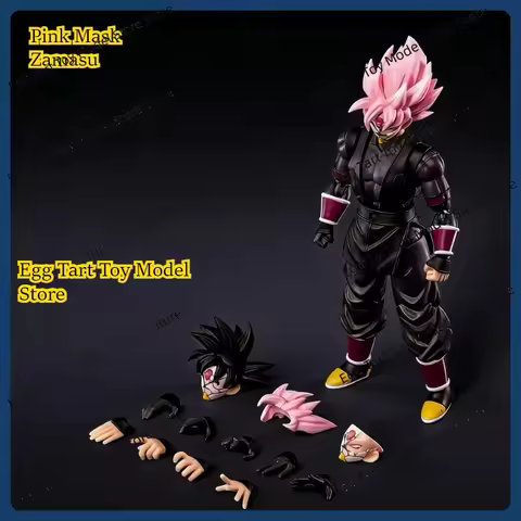 In Stock: Pink Mask, Zamasu, Dragon Ball, Anime Peripherals, 6-inch Action Figures, Model Toys, Orna